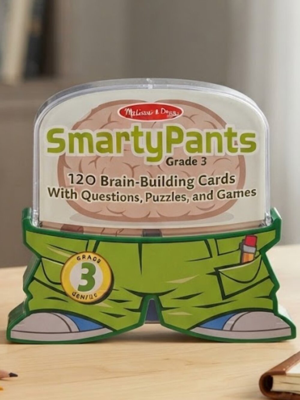 Melissa & Doug Smarty Pants Grade 3 Brain-Building Cards Learning Game